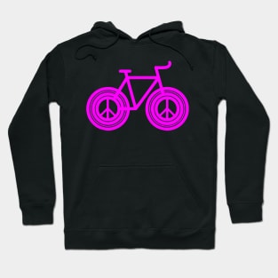 Ride for Peace (pink) Hoodie